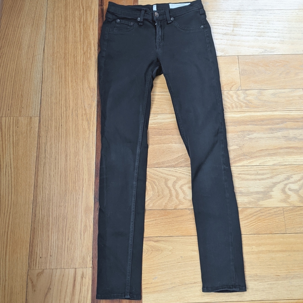 Rag & Bone black legging skinny jeans